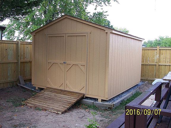 SHED, 10x12 