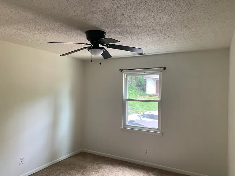 Bedroom 1 has carpet.
