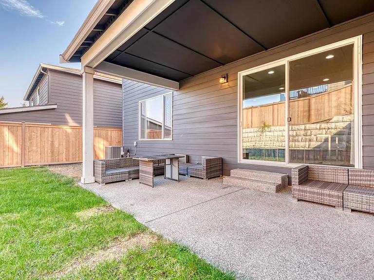 Outdoor Patio to hang out and get some fresh air