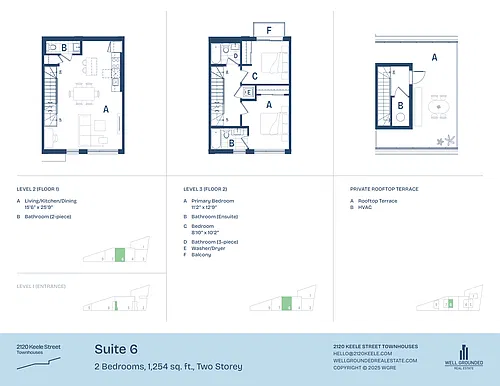 Floor plan 2 Bedroom (Coming Soon) 2 Bed 2.5 Bath 2