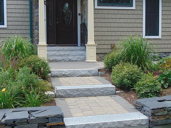 Front Door Stone Detail