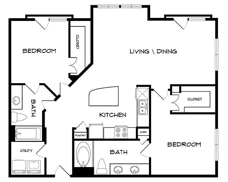 Floor plan B4