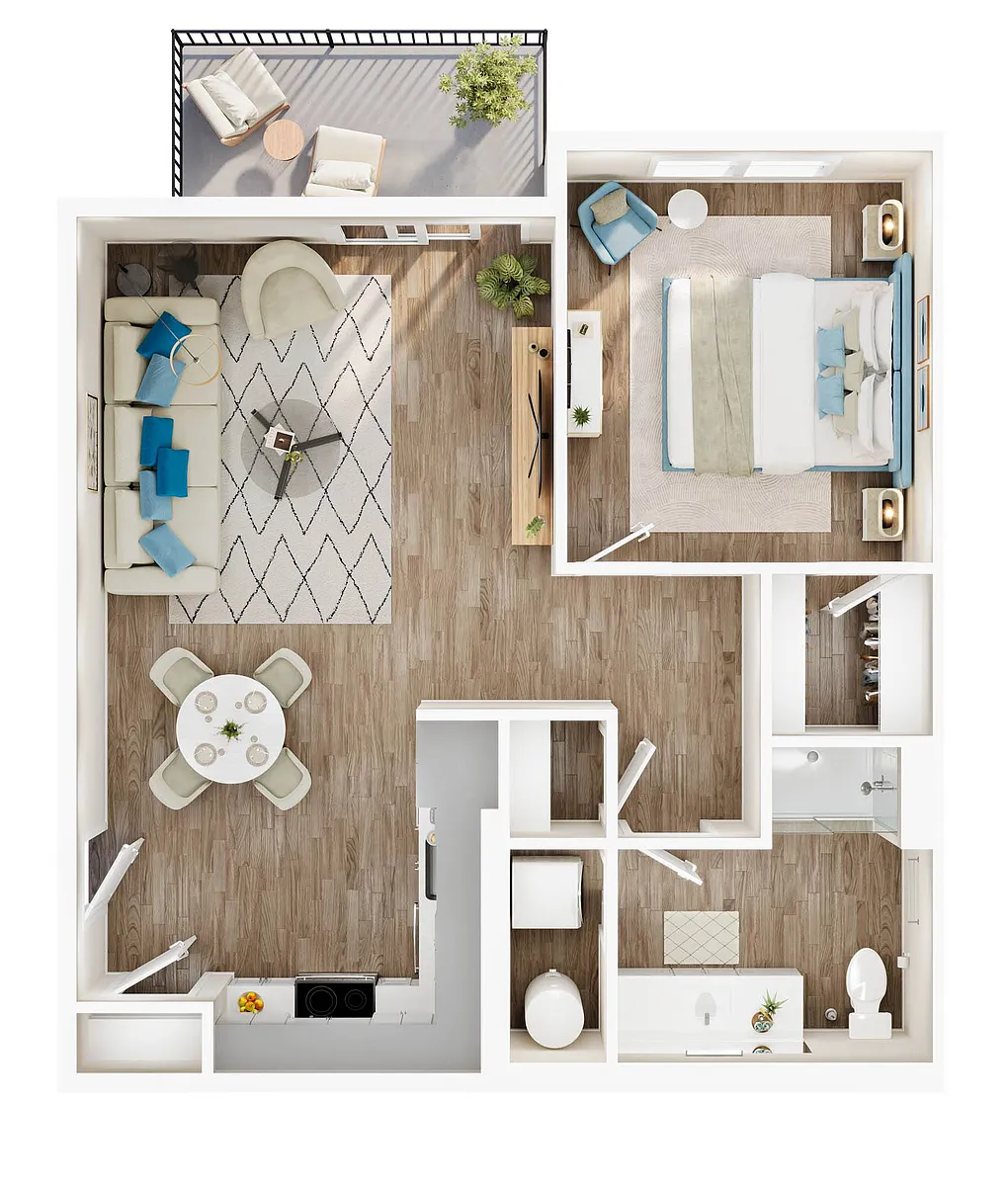 Floor plan The Current