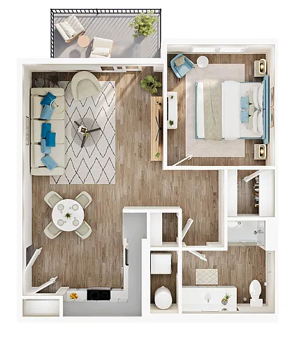 Floor plan The Current