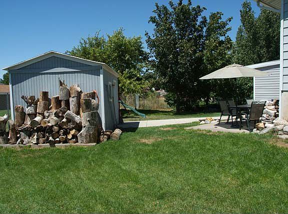 Back Yard looks West