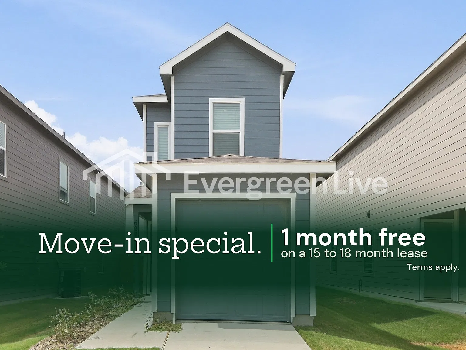 3 bed, 2.5 bath, 1360 sqft, $1,435 — Photo 1