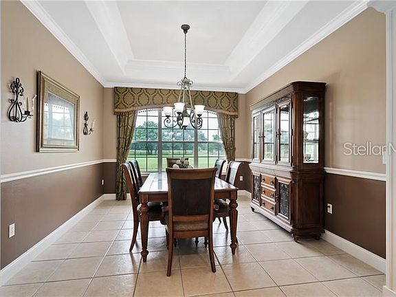 Formal dining off front entry