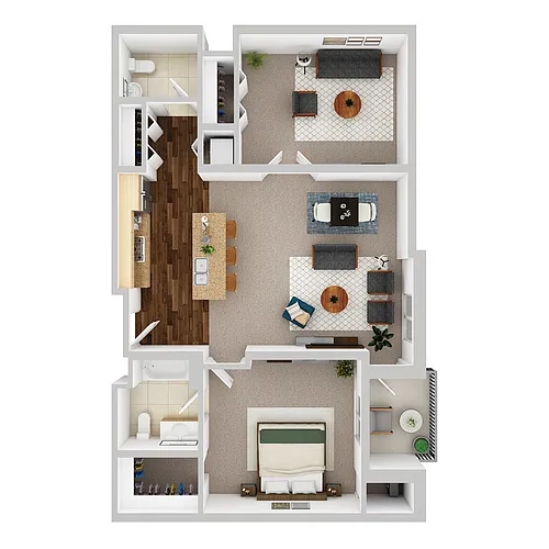 Floor plan Tower - Pepin