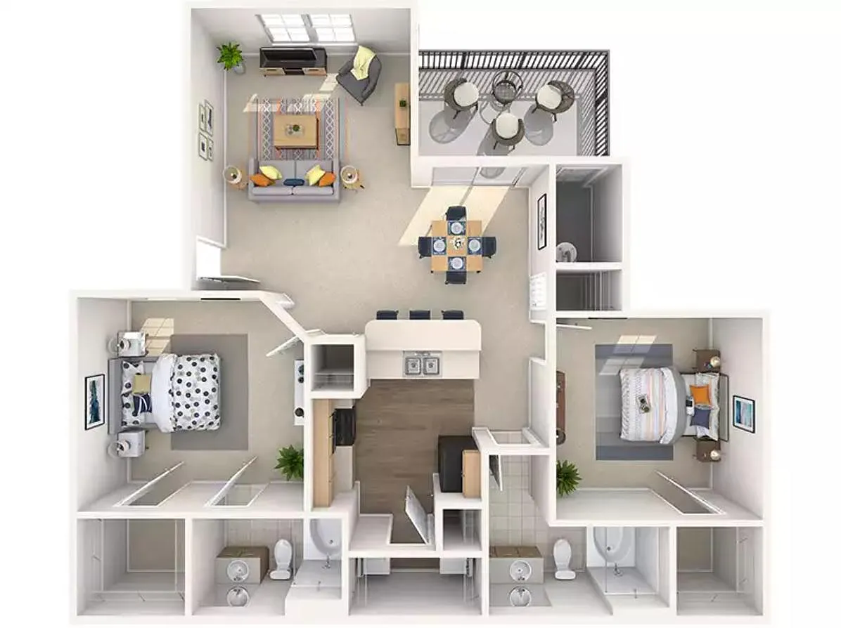 Floor plan The Riviera