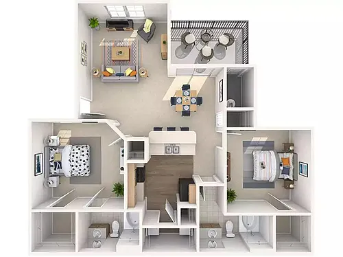 Floor plan The Riviera