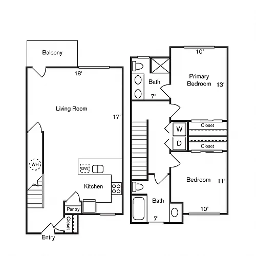 Floor plan Meadowlark