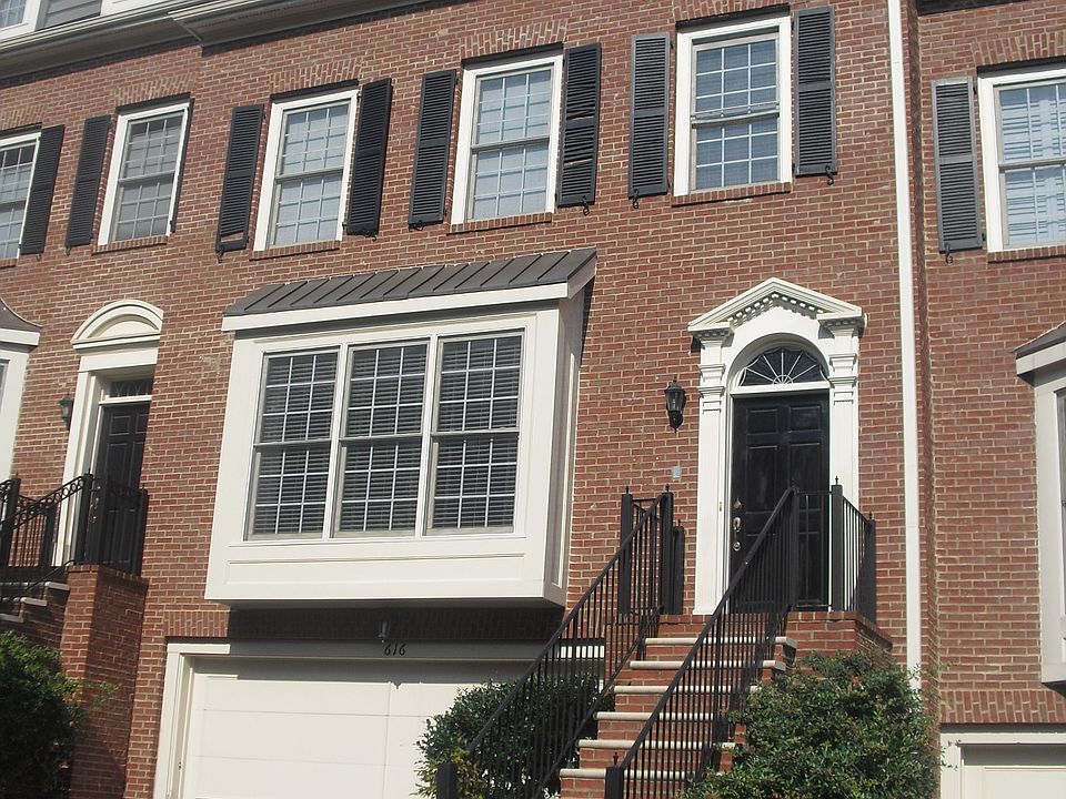Front View. Multi - Level Townhouse
