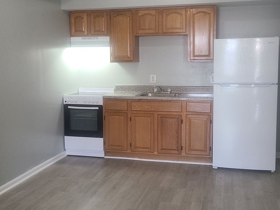 Kitchen area with brand new appliances