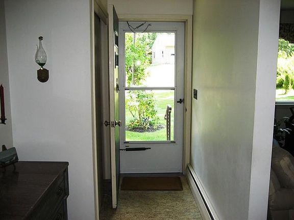Open Front Door to Porch