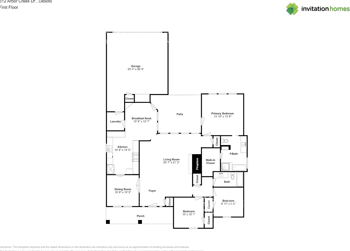 612 Arbor Creek Dr Desoto, TX 75115 — Photo 2