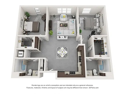Floor plan 2X2