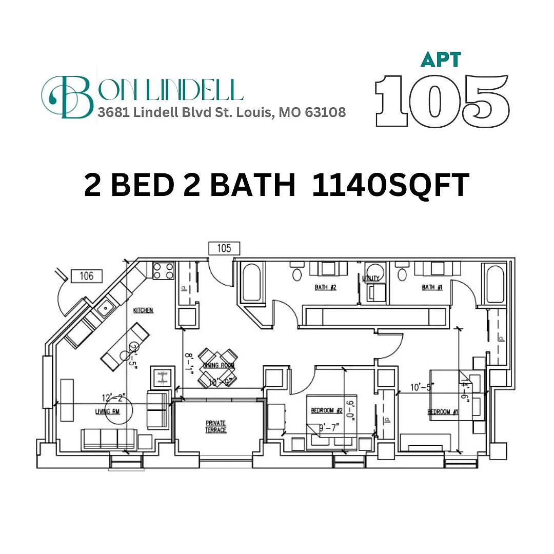 Floor plan 105