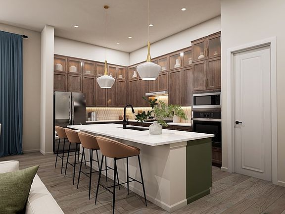 The Aster - Optional Cooktop Kitchen