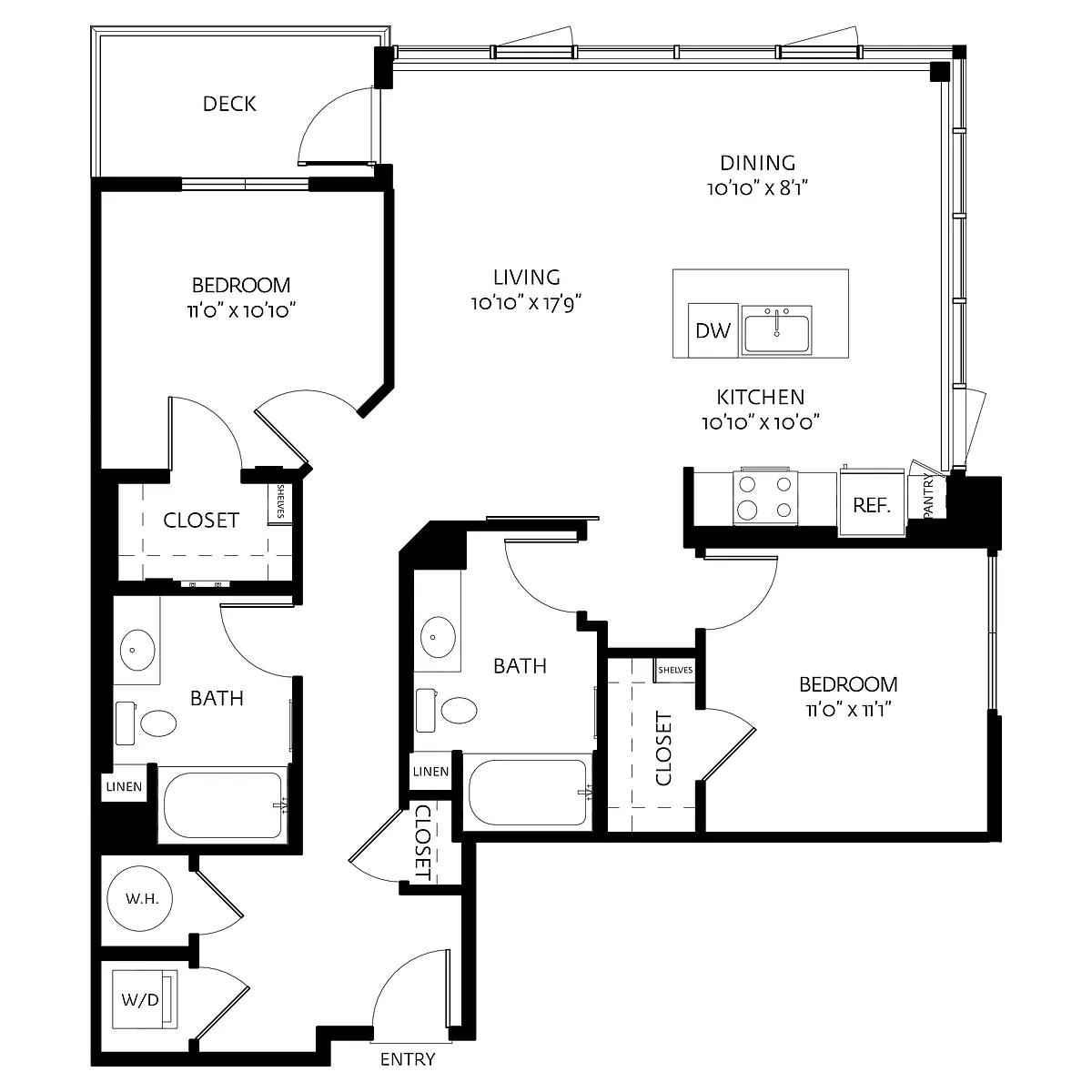 Floor plan B6