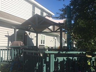 view of the deck