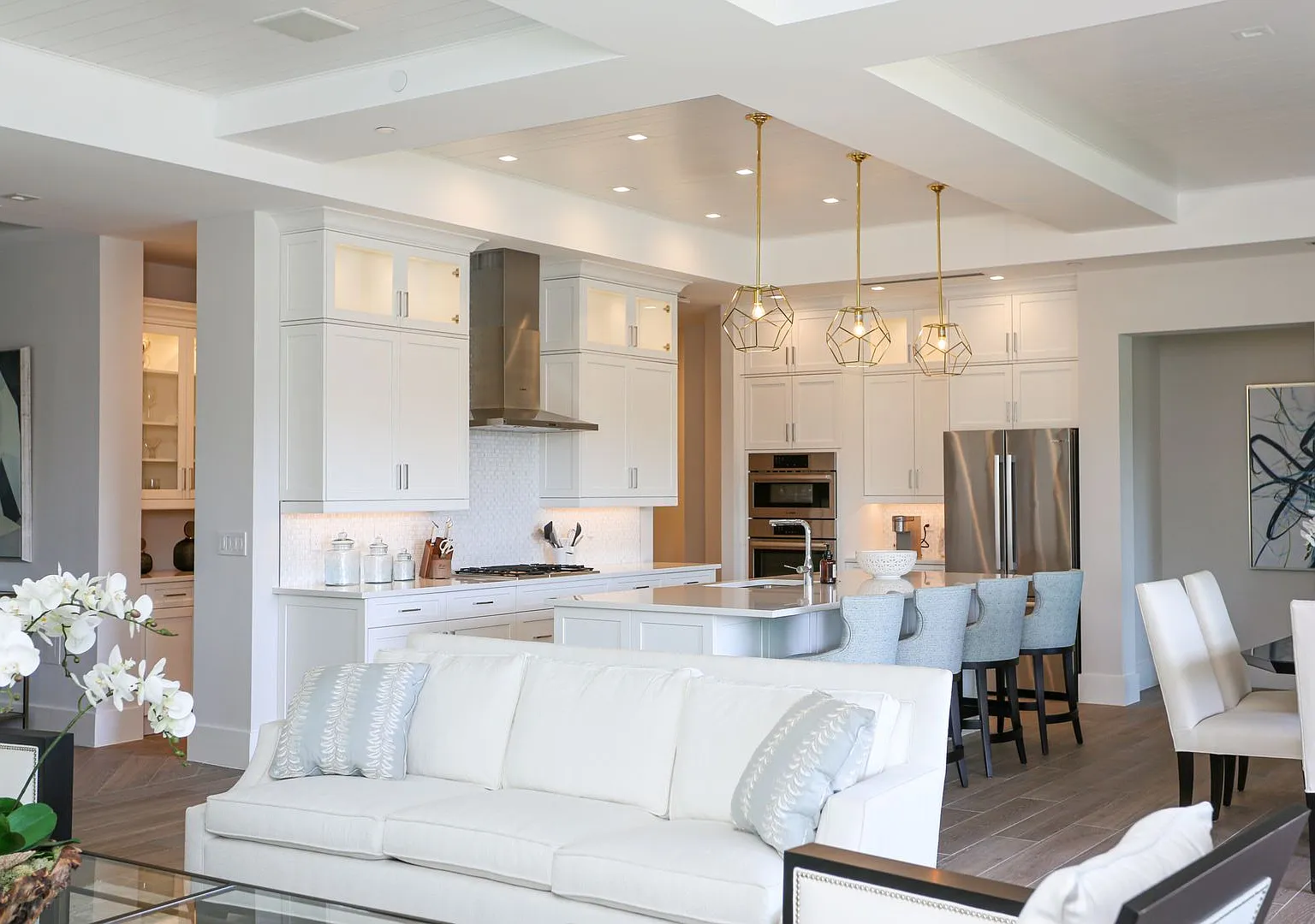 Fiddlers Creek Brand New Construction Coastal Contemporary Fully Furnished** — Photo 1