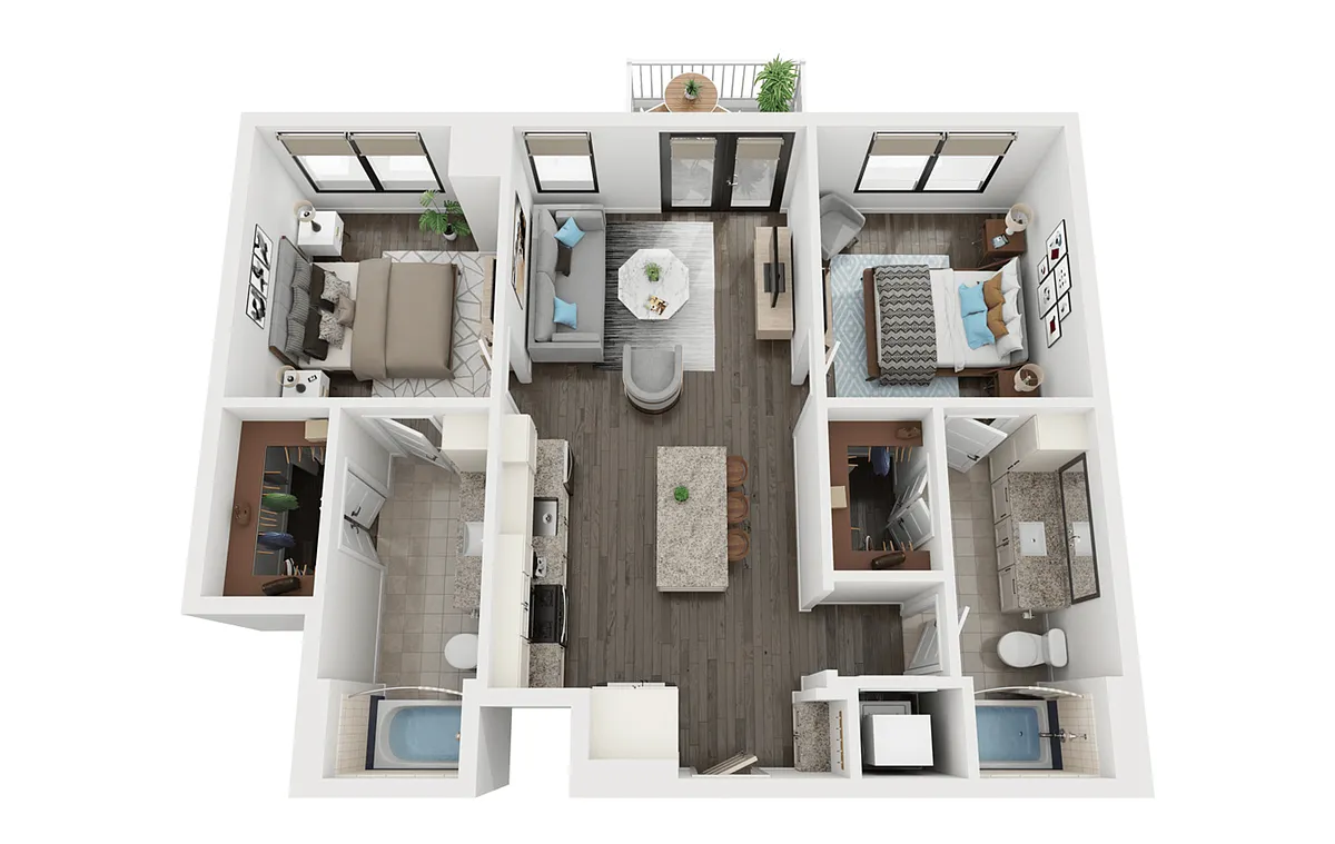 Floor plan B1