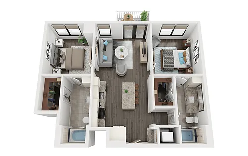Floor plan B1
