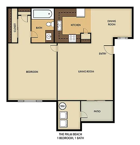 Floor plan Palm Beach