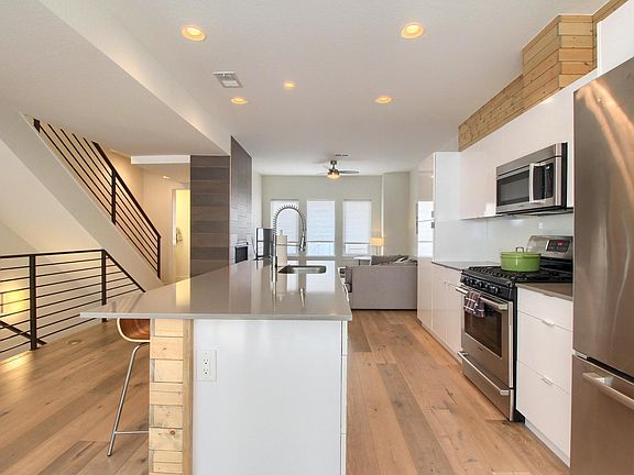Kitchen and Living Room