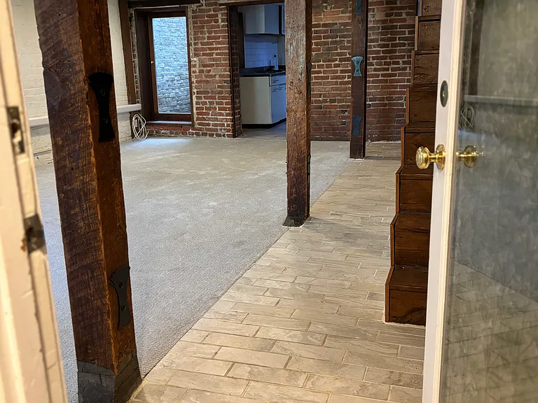 Apartment entrance.