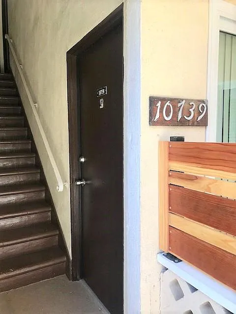 Front Door to Apartment.