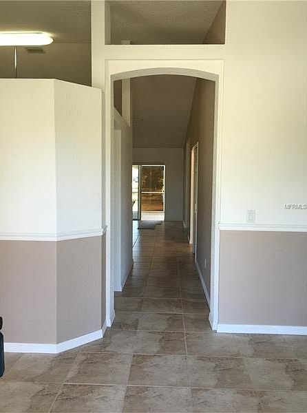 Looking in from front door