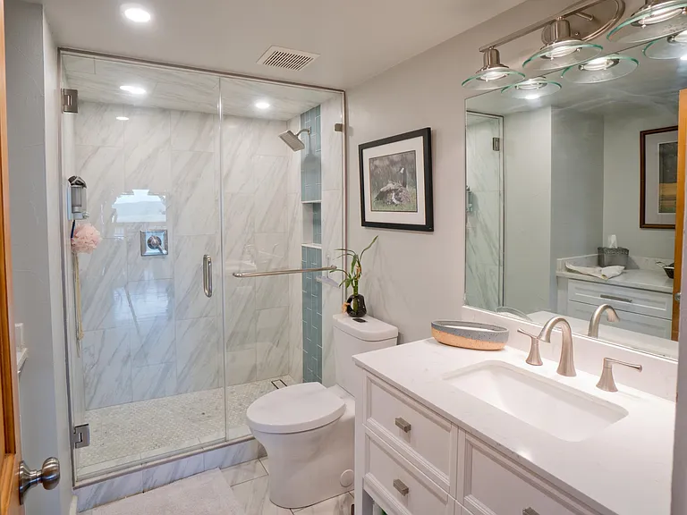recently updated main level bathroom