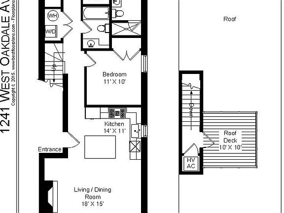 4th image of 1237 W Oakdale Ave #3W