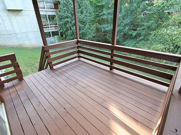Another deck off the lower level Family Room