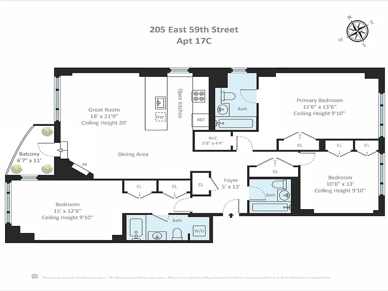 205 E 59th St #17C — Photo 2