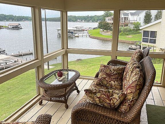 Screened in porch main level