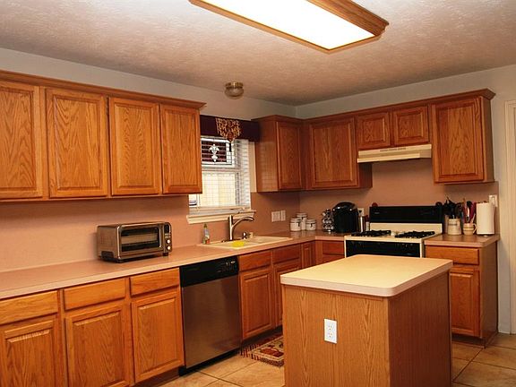 Kitchen island with storage