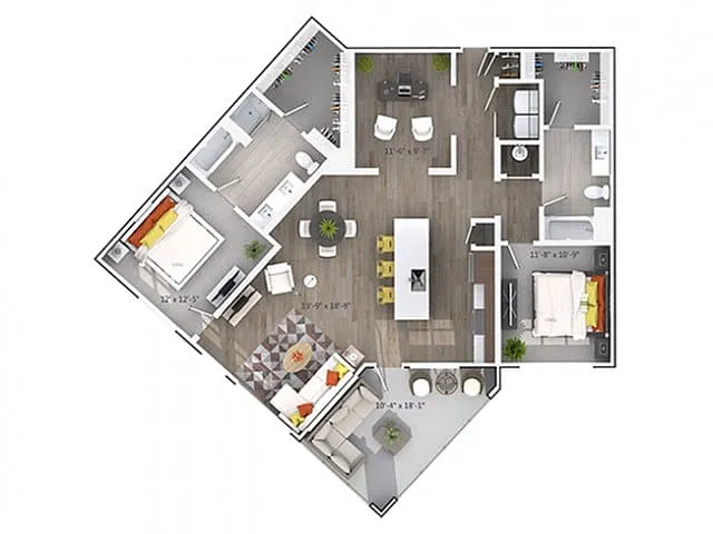 Floor plan Tuxedo