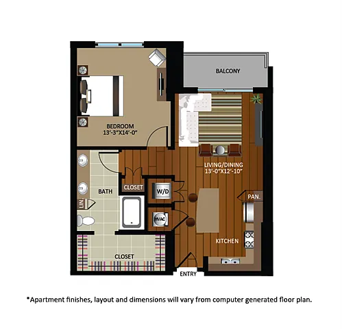 Floor plan A10