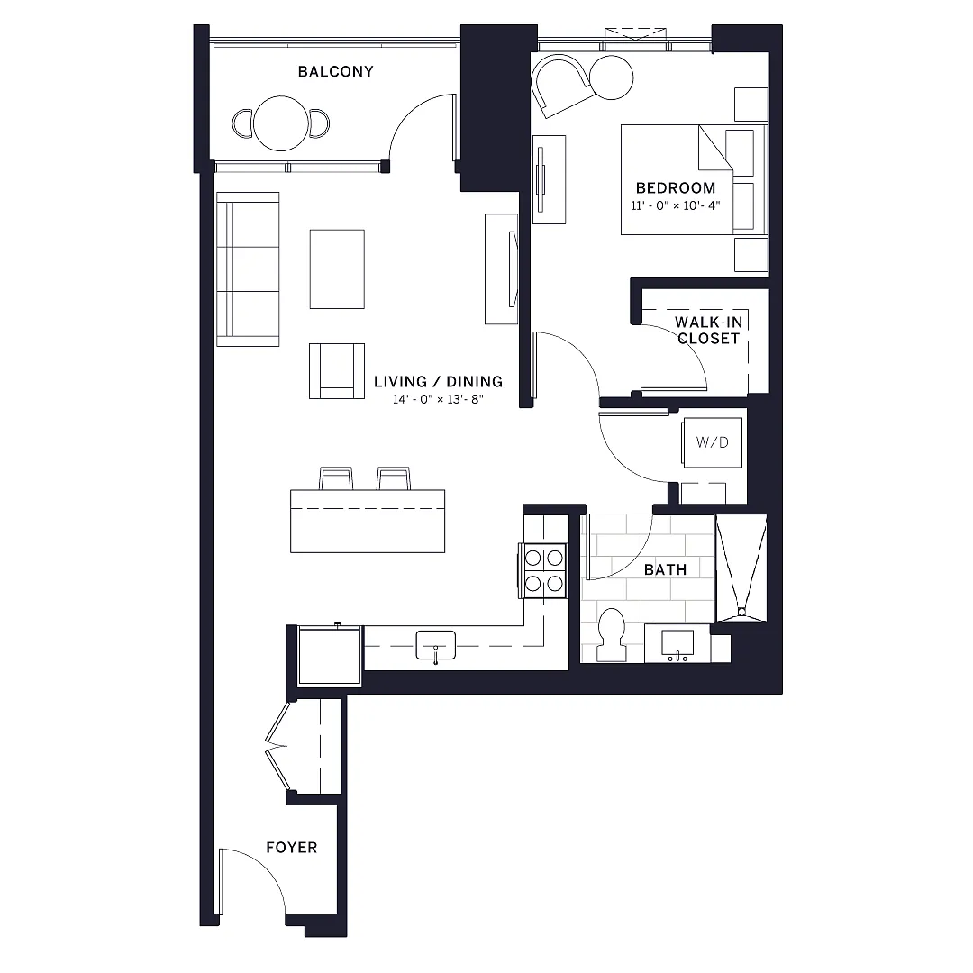 Floor plan Hudson (C2)