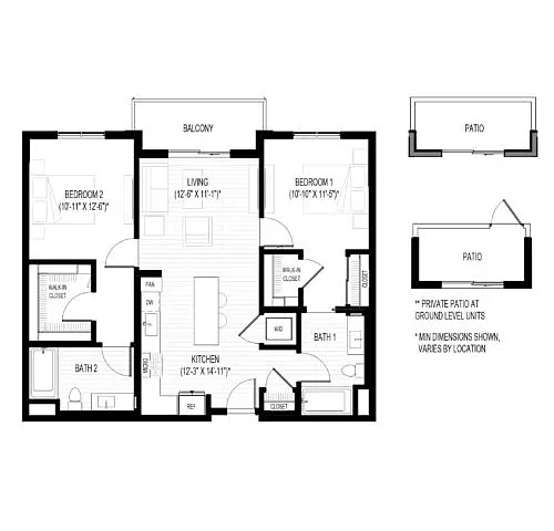 Floor plan B2