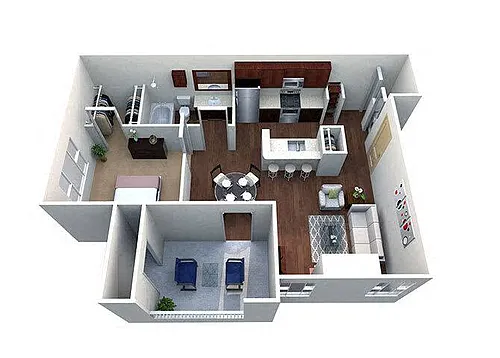 Floor plan A1