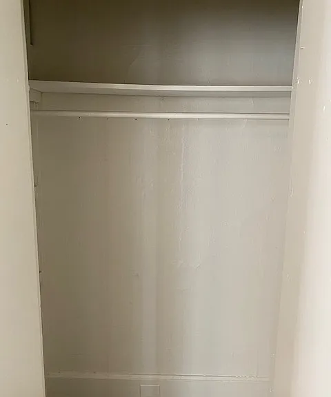 closet on left
