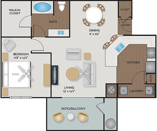Floor plan Bastrop