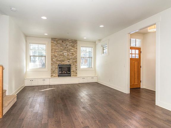 Living room and front door