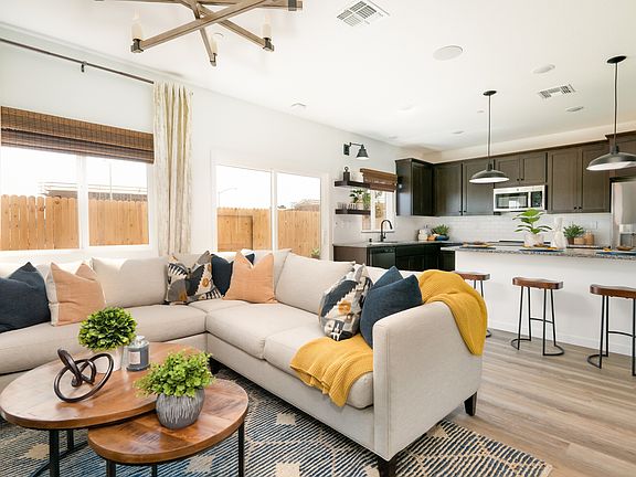 Great room with natural light