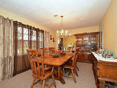 The Dining room of the home.