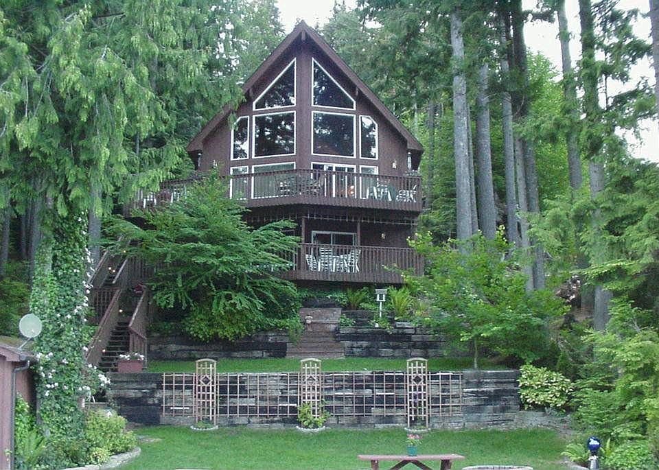 Cabin from dock.