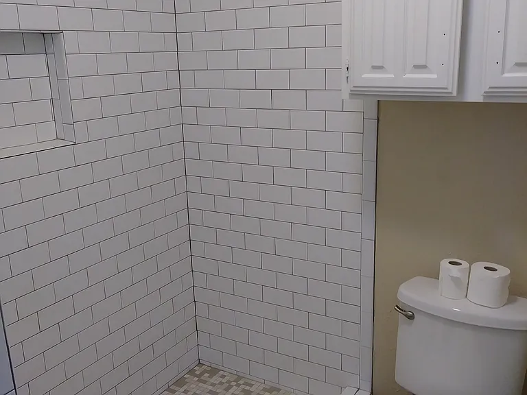 Master shower